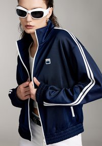 Miss Sixty Felpa con zip - dark blue