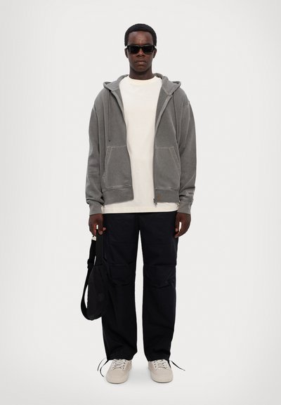 Zadig & Voltaire SACHA STUDIO  - Džemperis ar kapuci - medium grey