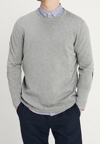 Springfield Pullover - mottled grey