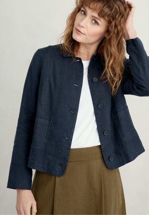 Veste Femme Grise M&S (Marks & Spencer) - Taille 50 - Occasion Très Bon état (quelques Fils Tirés)