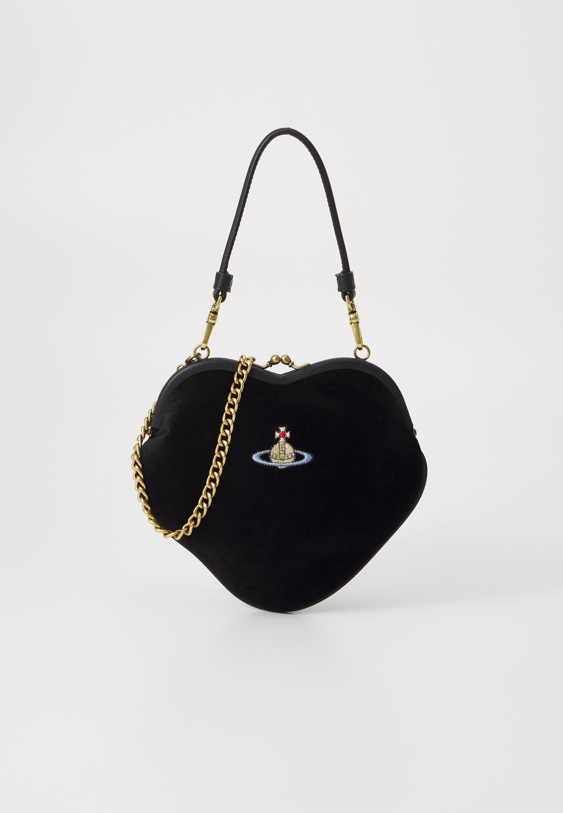 Vivienne Westwood BELLE HEART FRAME - Handbag - black