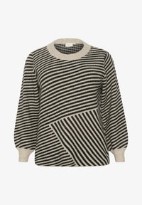 Unausgewählt, feather gray melange   black