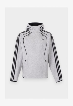 adidas Originals, SPACER HOODIE - Mikina s kapucňou - medium grey heather