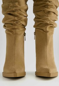Bershka Cowboy- / Bikerboots - camel