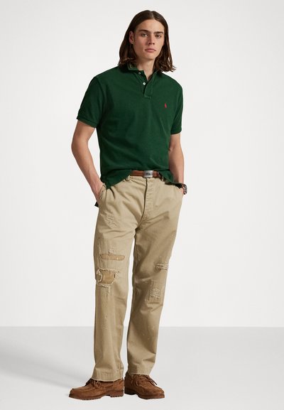 Polo Ralph Lauren ORIGINAL FIT MESH POLO SHIRT UNISEX - Bluză polo - new forest