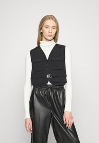 Urban Classics - TACTICAL  - Waistcoat - black Thumbnail Image 1