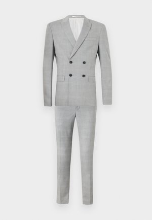 Isaac Dewhirst THE FASHION SUIT PEAK SUIT SLIM - Completo - grey