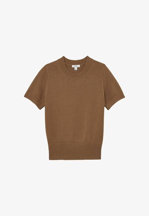 Reiss, Basic T-shirt - camel