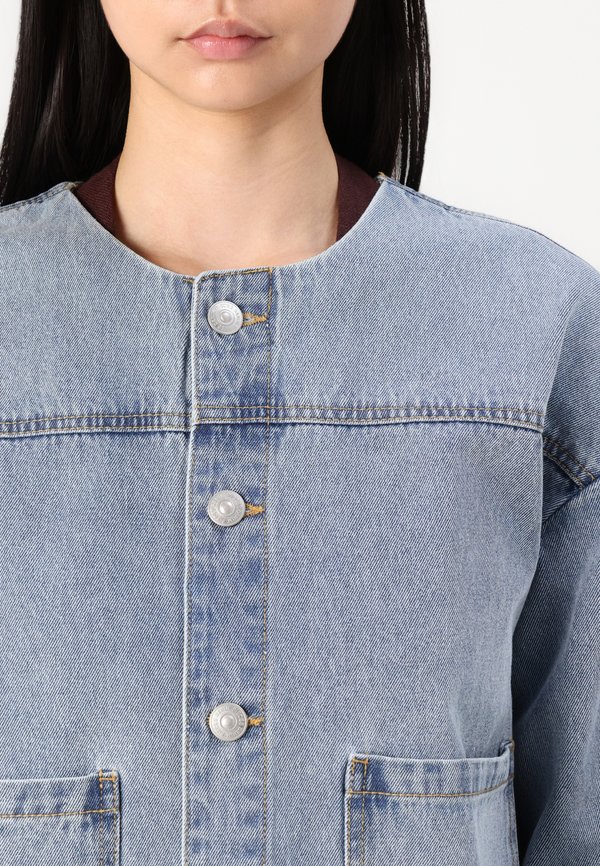 PCTRIANNA JACKET - Denim jacket4