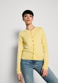 Lindex ANNA - Kardigán - light yellow
