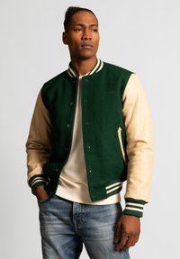 Schott Bomber bunda - grün