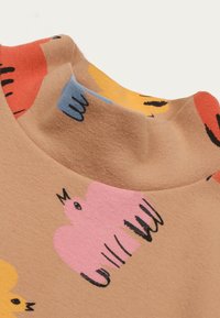 JELLY MALLOW COLORFUL BIRD TURTLENECK UNISEX - Langarmshirt - brown