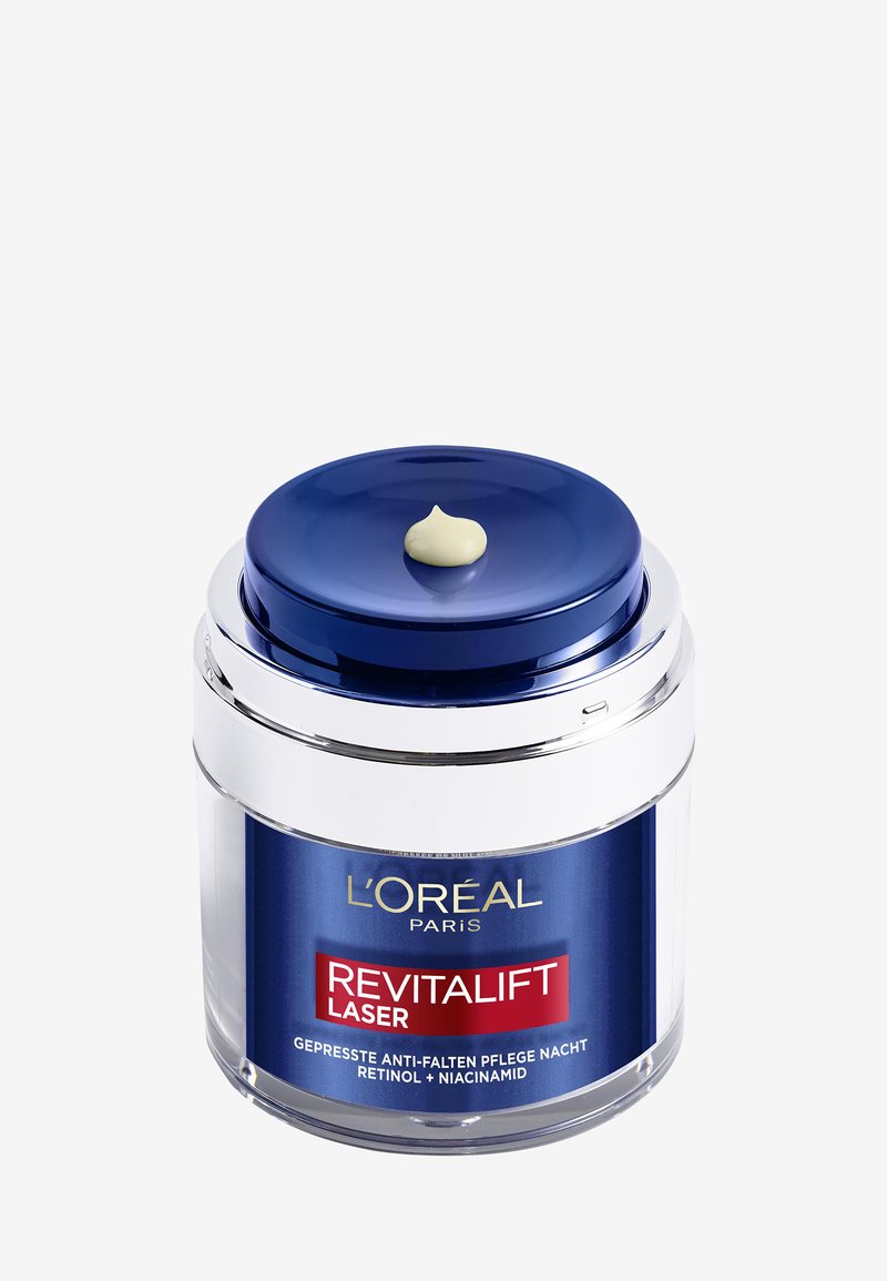 L'Oréal Paris Skin REVITALIFT LASER GEPRESSTE ANTI-FALTEN PFLEGE NACHT RETINOL + NIACINAMID - Nachtpflege