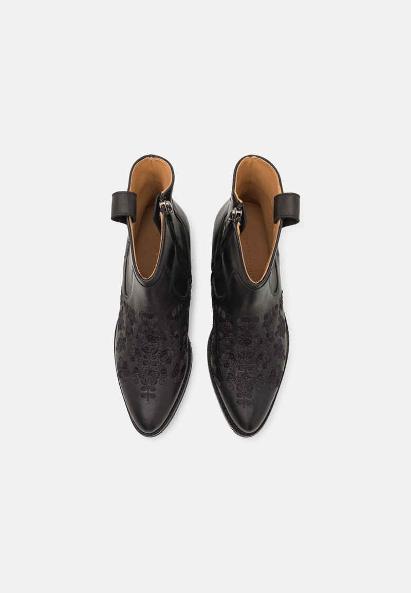 Bottines Tout Cuir Melvin & Hamilton Noir - Taille 48 - Occasion TBE