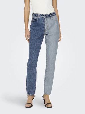 ONLY MOM ONLLINDA - Straight leg jeans - medium blue denim
