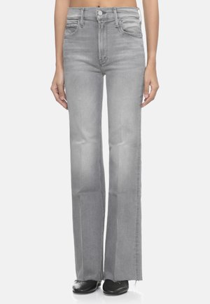 THE DOOZY SNEAK FRAY - Jeans bootcut - grigio