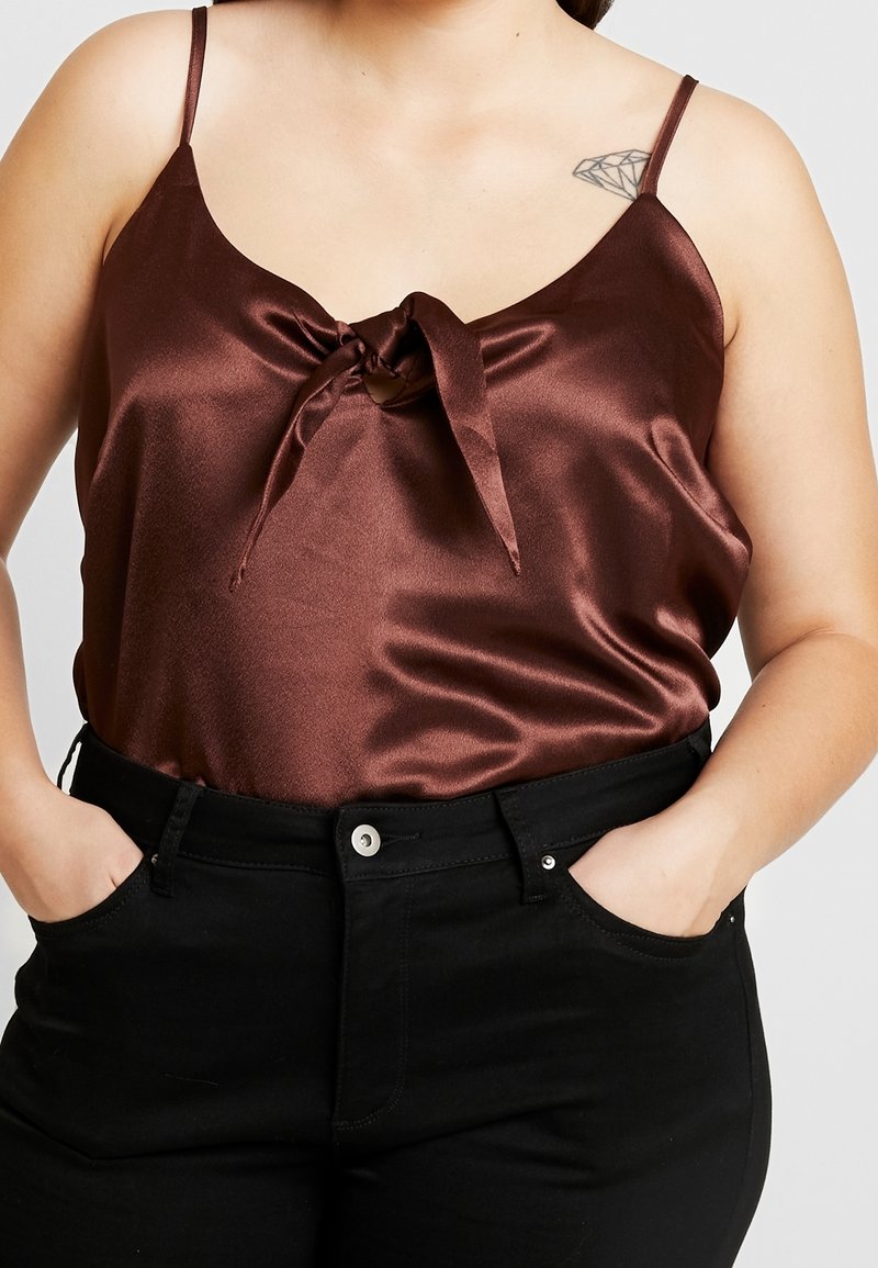 Simply Be Top - dark brown