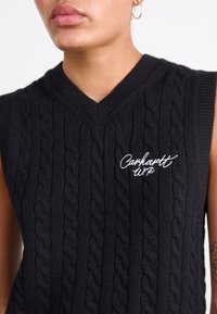 Carhartt WIP SIGNATURE - Svetrík - black/wax