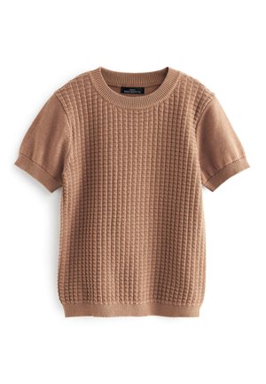 TEXTURED - T-Shirt basic - tan