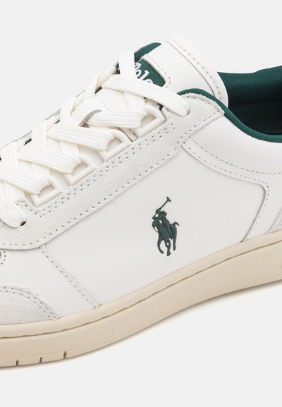 Polo Ralph Lauren LACE UNISEX - Tenisice - deckwash white/forest