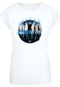 Merchcode BACKSTREET BOYS - CIRCLE  - T-Shirt print - white