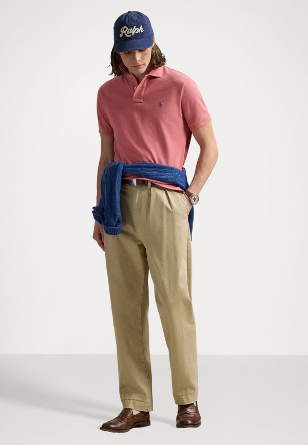 THE ICONIC MESH POLO SHIRT - Polo shirt - desert rose3