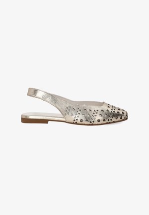 VENEZIA, Slingback ballerina´s - gold