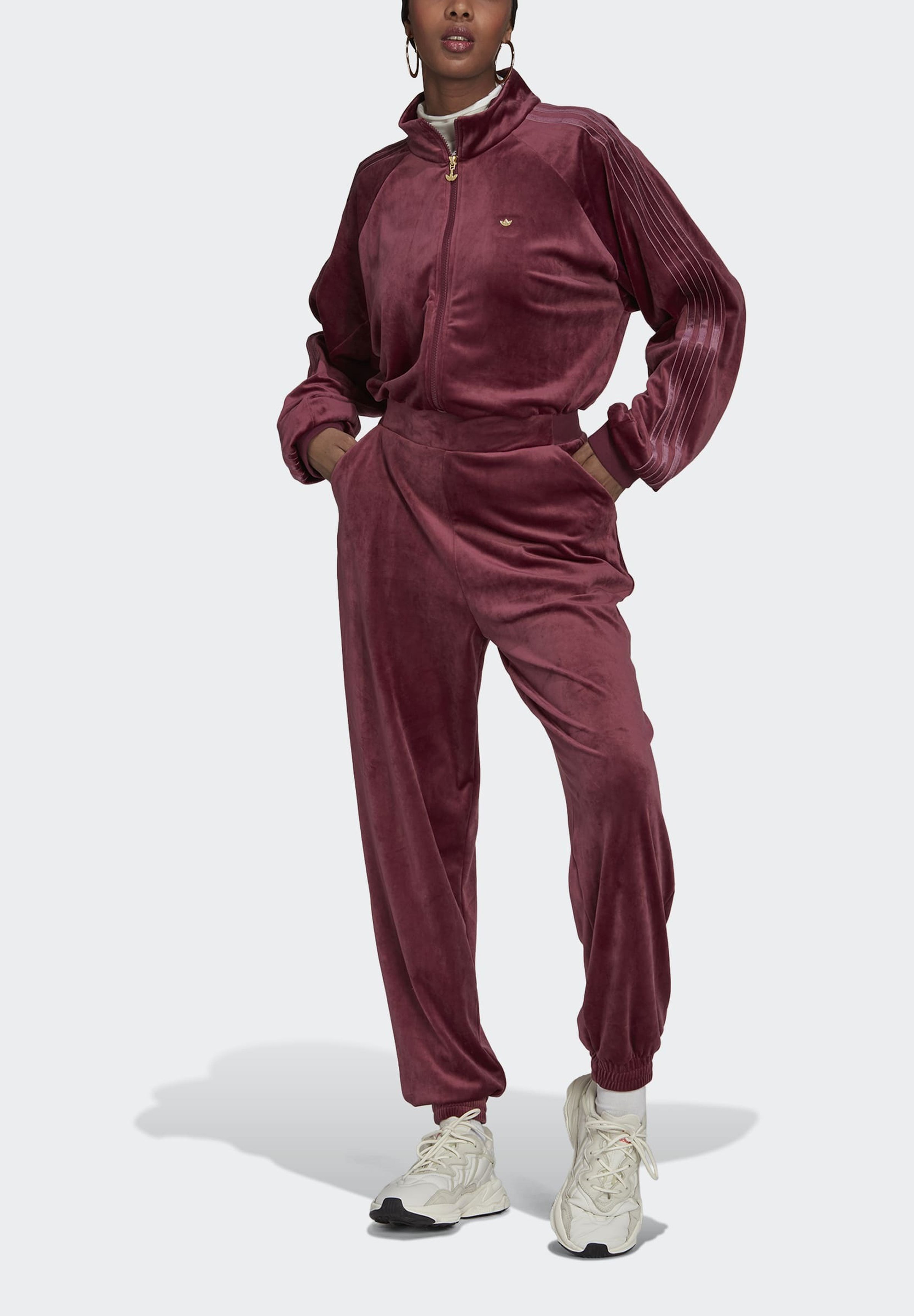 adidas Originals BOILERSUIT - Jumpsuit - red/bordeaux - Zalando.co.uk