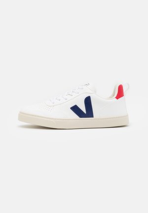 SMALL V-10 LACES UNISEX - Trainers - white/cobalt/pekin