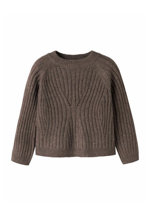 LOOSE FIT - Jersey de punto - coffee quartz