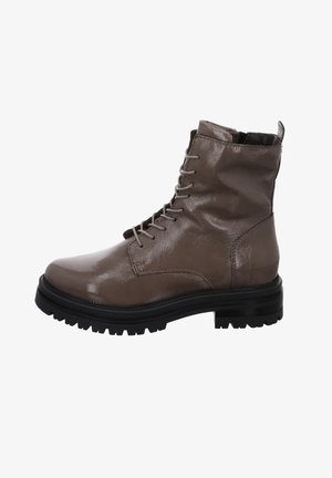 MJUS Botines con cordones - beige dunkel