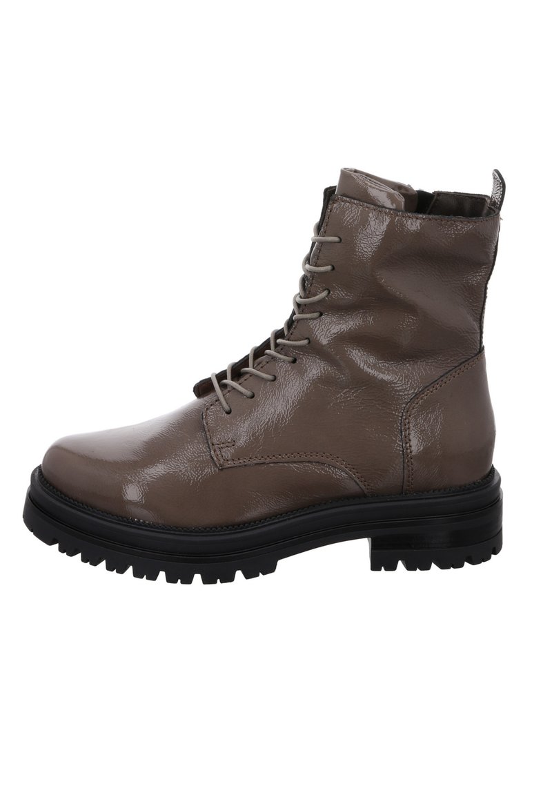 MJUS Botines con cordones - beige dunkel