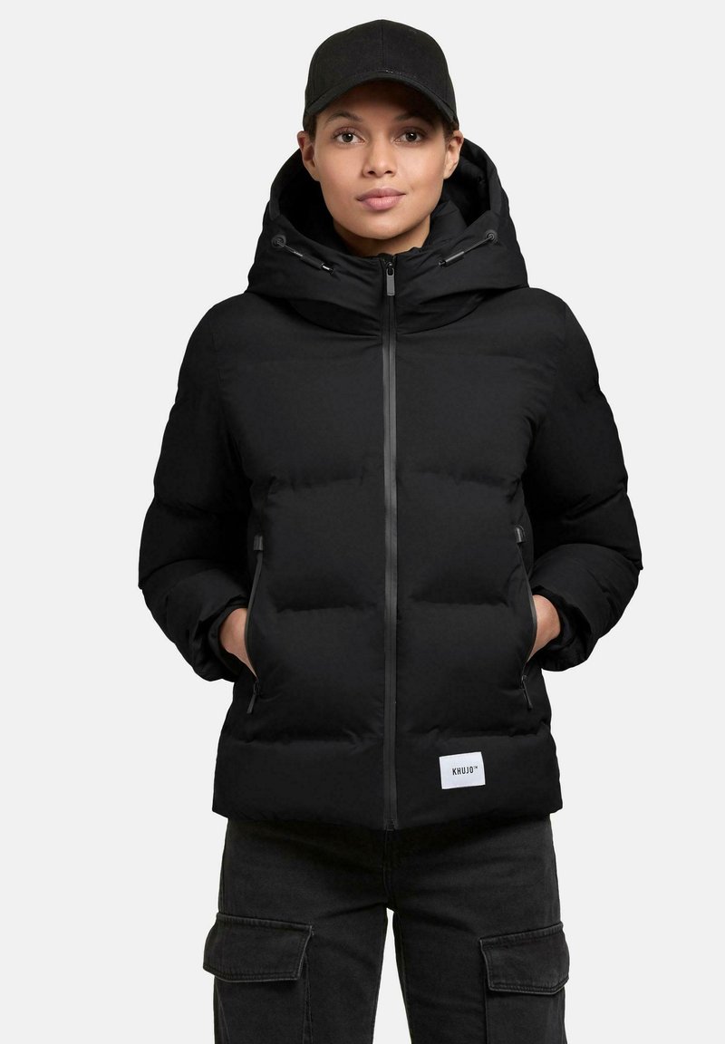 khujo LIEV-YM - Winterjas - black