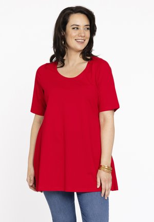 KURZARM - T-Shirt basic - red