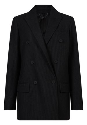 Halflange jas - black