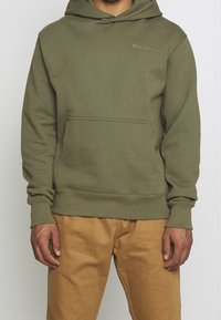 adidas Originals Mikina s kapucí - olive