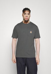 Carhartt WIP POCKET - Basic póló - jura