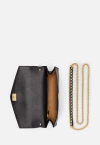 Lauren Ralph Lauren NAPPA LEATHER MEDIUM SAWYER BAG - Borsa a tracolla - black