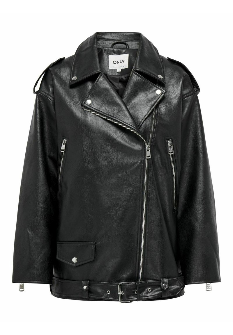 Leather Biker Only Jacke Metallic Only ONLBANDIT FAUX LEATHER