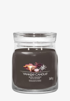 Yankee Candle, SIGNATURE MEDIUM JAR BLACK COCONUT - Świeca zapachowa