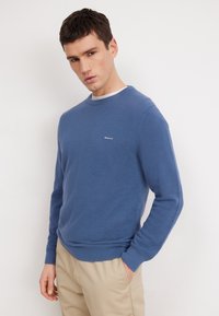 GANT - C-NECK - Jersey de punto - shadow blue Imagen en miniatura 1