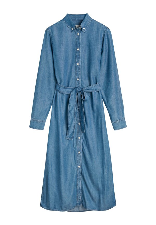 CHAMBRAY - Denim dress - light indigo3