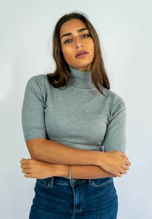 T-shirt basic - silver-coloured