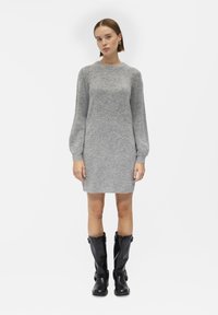 Object OBJEVE NONSIA DRESS - Robe pull - light grey melange