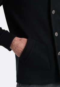 Ombre CASUAL - Felpa con zip - black