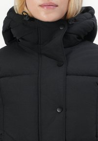 JDY JDYWONDER HOOD PUFFER - Žieminė striukė - black