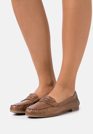 LEATHER - Mocassins - brown