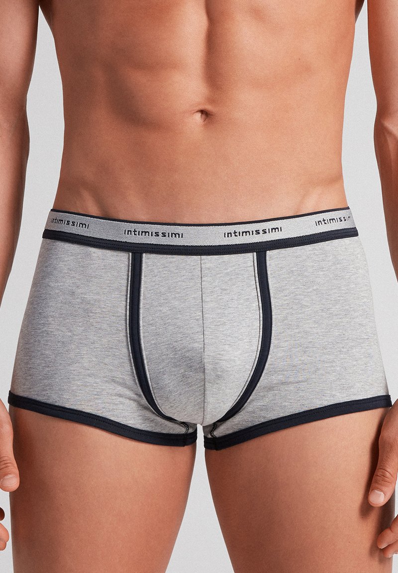 IUMAN Intimissimi Uomo STRETCH MIT LOGO - Calzoncillos - grau