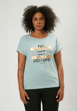 Print T-shirt - mint