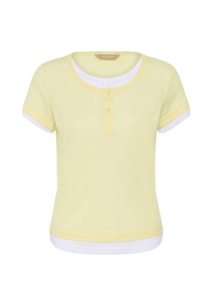 Culture, CURACHEL T-SHIRT - Trükipildiga T-särk - lemon meringue